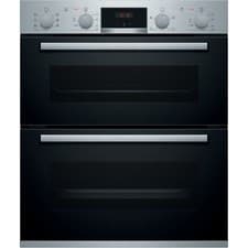Image of Graded Bosch Series 4 NBS533BS0B Built-Under Electric Double Oven