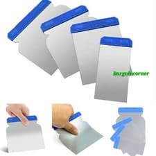 Image of Putty Spatula Scraper Filling Scraping Wallpaper Plaster Filler Putty Knife 4Siz