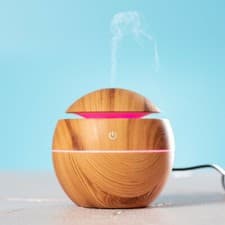 Image of LED Colour Changing Humidifier Diffuser USB Air Purifier Aromatherapy Infuser