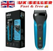 Image of Braun Series 3 Clean & Close 310s Electric Shaver-Rechargeable Wet & Dry Razor