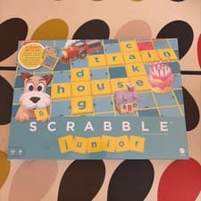 Image of Scrabble Junior Board Game. NEW SEALED.