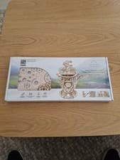 Image of UGEARS Mechanical Models Wooden Model Kit Automation Cyclist Sealed