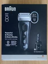 Image of Braun Shaver Series 8 8663cc SensoAdapt/Precision Trimmer +5in1 SmartCare Center