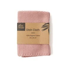 Image of Organic Cotton Dishcloths - 1 Pack (Rose or Berry)