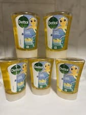 Image of 5 x 250ml Dettol No Touch Hand Wash System Refill citrus