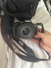 Image of Canon EOS R50 Mirrorless Camera + RF-S 18-45mm Lens – Excellent Condition