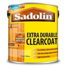 Image of Sadolin Extra Durable Clear Coat 2.5lt Gloss Finish