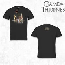Image of Official Game Of Thrones Men's T-Shirts Lannister Stark Targaryen House Sigils
