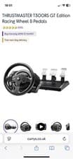 Image of Thrustmaster T300 RS GT Force Feedback Racing Wheel With Pedals And 3 Monitors
