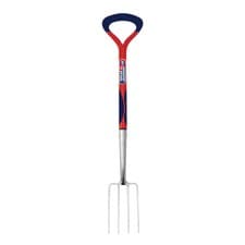 Image of Spear & Jackson 1994EL Select Stainless Steel Border Fork, Blue