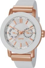 Image of Esprit Ladies Loft Rose Gold White plastic Watch ES105622001 New Boxed Original
