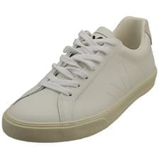 Image of VEJA Esplar Logo Womens Fashion Trainers in White - 5 UK