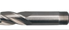 Image of SHERWOOD 38.00mmx32.00mm HSS Threaded Shank Multi Flute End Mills 1pc new