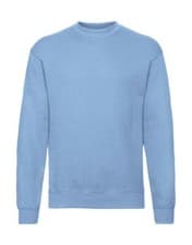 Image of Mens Sweatshirt Fruit of the Loom Classic Sweat Pullover Plain Jumper Sweater