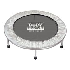 Image of Body Sculpture 36” Foldable Mini Trampoline Fitness Rebounder Exercise Bouncer