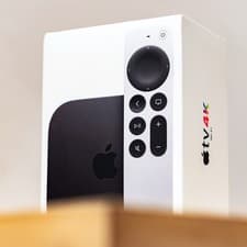 Image of Genuine Sealed Apple TV 4K 3rd Gen 64GB WiFi Black (YouTube, Netflix, iPlayer)
