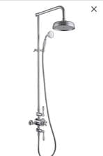 Image of Traditional Thermostatic Mixer Shower – Exposed – Rainfall & Handset (RRP £279)