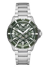 Image of Mens Emporio Armani Automatic Stainless Steel Watch AR60061