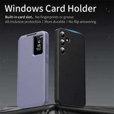 Image of Smart View Wallet Case for Samsung Galaxy S24 25 26 Ultra Book Folding Cover