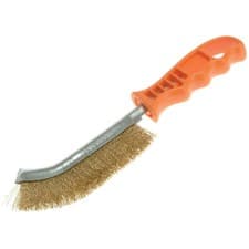 Image of Lessmann Universal Wire Brush 260mm x 28mm 0.3 Brass Wire