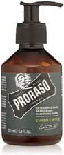 Image of Proraso Beard Wash 200ml Cypress & Vetyver – Cleanses & Softens Beard Care
