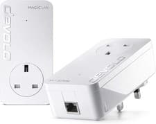 Image of devolo Magic 1-1200 LAN Powerline Starter Kit, Stable Home Working, High
