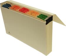 Image of Cathedral Products | 19 Pocket Manila Expanding File With Lettered Tabs A-Z