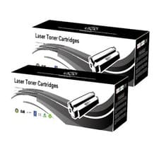 Image of 2 x Black Toner Cartridge Non-OEM Alternative For Ricoh C240, C220 - 2000 Pages