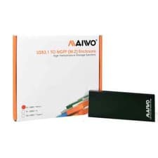 Image of Maiwo USB 3.1 SATA M.2 SSD Enclosure Black