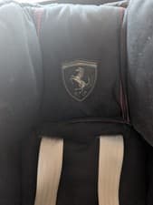 Image of Cybex Aton M I-Size Ferrari Baby Car seat with Isofix Base
