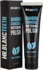 Image of Mr Blanc Teeth Bamboo Charcoal White Polish Toothpaste Freshness 100ml
