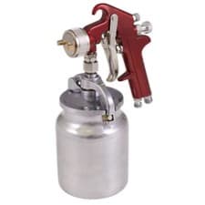 Image of Sealey S720 Suction Feed Spray Gun 2mm Set-Up