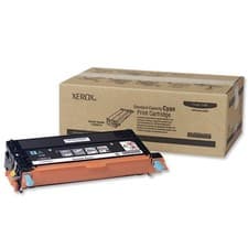 Image of Genuine Xerox 113R00719 Cyan Toner Cartridge Open