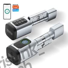 Image of Smart Lock Cylinder TUYA TTLock Fingerprint Password RFID 5 Unlock Methods Home