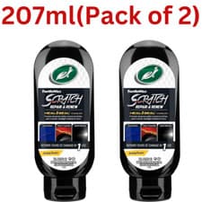 Image of Turtle Wax 50935 Hd Scratch Repair,Renew Car Paint Scratch Remover 2x207ml Clean