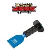 Image of Draper 63730 Brick Bolster With Hand Guard, 225 X 75mm -B230- CLEARANCE