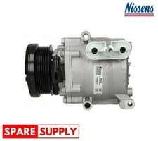 Image of COMPRESSOR, AIR CONDITIONING FOR FORD FIESTA NISSENS 89358