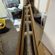 Image of 60inch Portable Projector Screens Home Cinema Manual Pull Down Screen