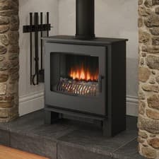 Image of Desire Black Electric Stove (Inset or Freestanding) with Remote