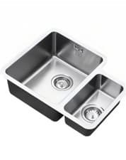 Image of Stainless Steel Undermount Kitchen Sink 1.5 Bowl