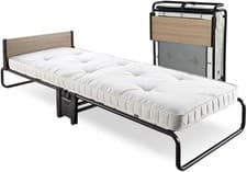 Image of JAY-BE Revolution Folding Bed with Micro e-Pocket Mattress, Single, Black