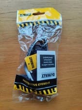 Image of DeWALT INFINITY SILVER SMOKE SAFETY GLASSES EN166 &CE DPG90S 2D