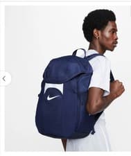 Image of Nike Academy Storm-Fit Team Backpack Rucksack Gym Sports - Black NEW DV0761