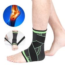 Image of Adjustable Ankle Support Compression Sleeve Brace Professional Sports Straps UTL
