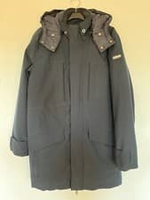 Image of BNWT SCHOTT NYC SQUARE 21 WINTER PARKA JACKET COAT IN NAVY SIZE MEDIUM DS NEW
