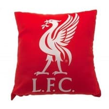 Image of Liverpool FC Cushion Crest Pillow Gift LFC Fan Home Decor Official Licensed