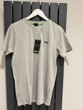Image of Hugo Boss Regular Fit T-Shirt Medium Grey brand new with tags