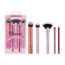 Image of Real Techniques Artist Essentials Complete Face Makeup Brush Set for - Open Box