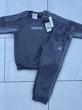 Image of Boys Adidas Tracksuit -Age 2-3 Years Grey BNWT