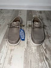 Image of NWT-Hey Dude-Wally Stretch Sox - Tan - Men's Shoes- Size M7